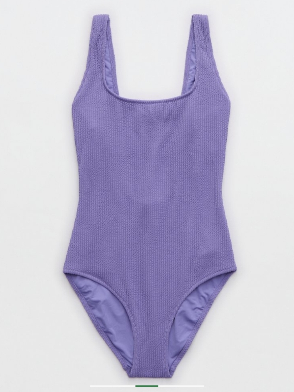 aerie scrunch lavender One-Piece Swimsuit Size small